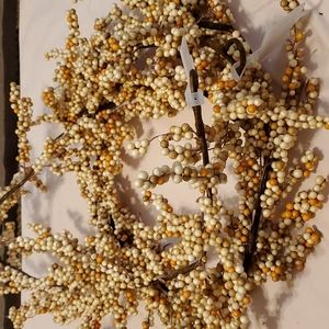 2 6ft. Faux Berry Garlands